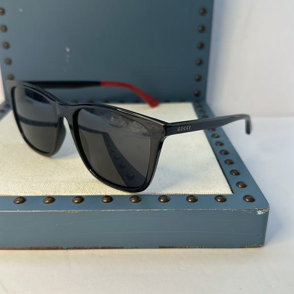 New Authentic Gucci GG0404S 008 58 Men's Sunglasses - Picture 3 of 13